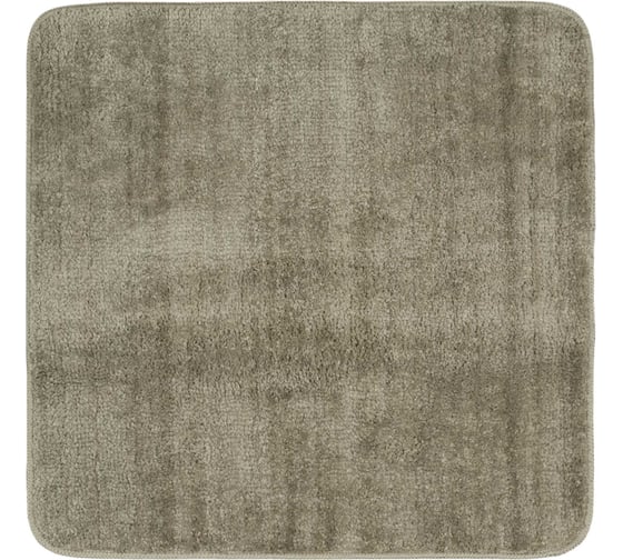 Изображение товара Коврик для ванной VIDAGE Рица 50х50 см, цвет зеленый, микрофибра 1359035