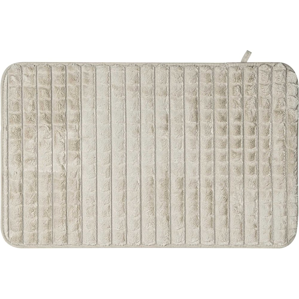 Изображение товара Коврик для ванной VIDAGE Лейте 50х80 см бежевый искусственный мех