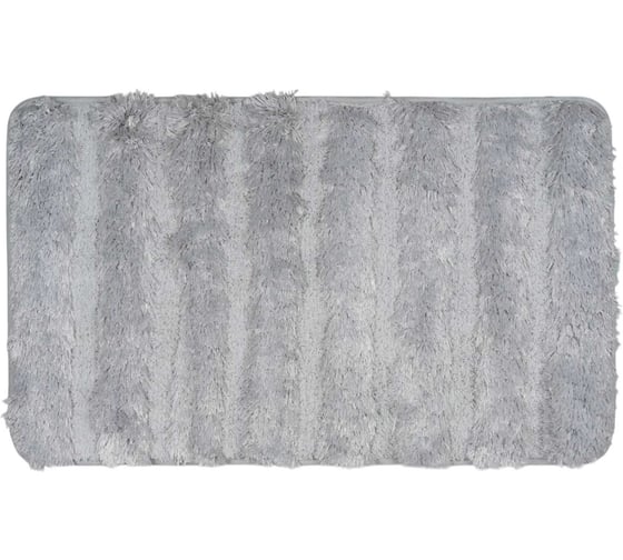 Изображение товара Коврик для ванной VIDAGE Риони 51х78 см, цвет серый, микрофибра 1359034