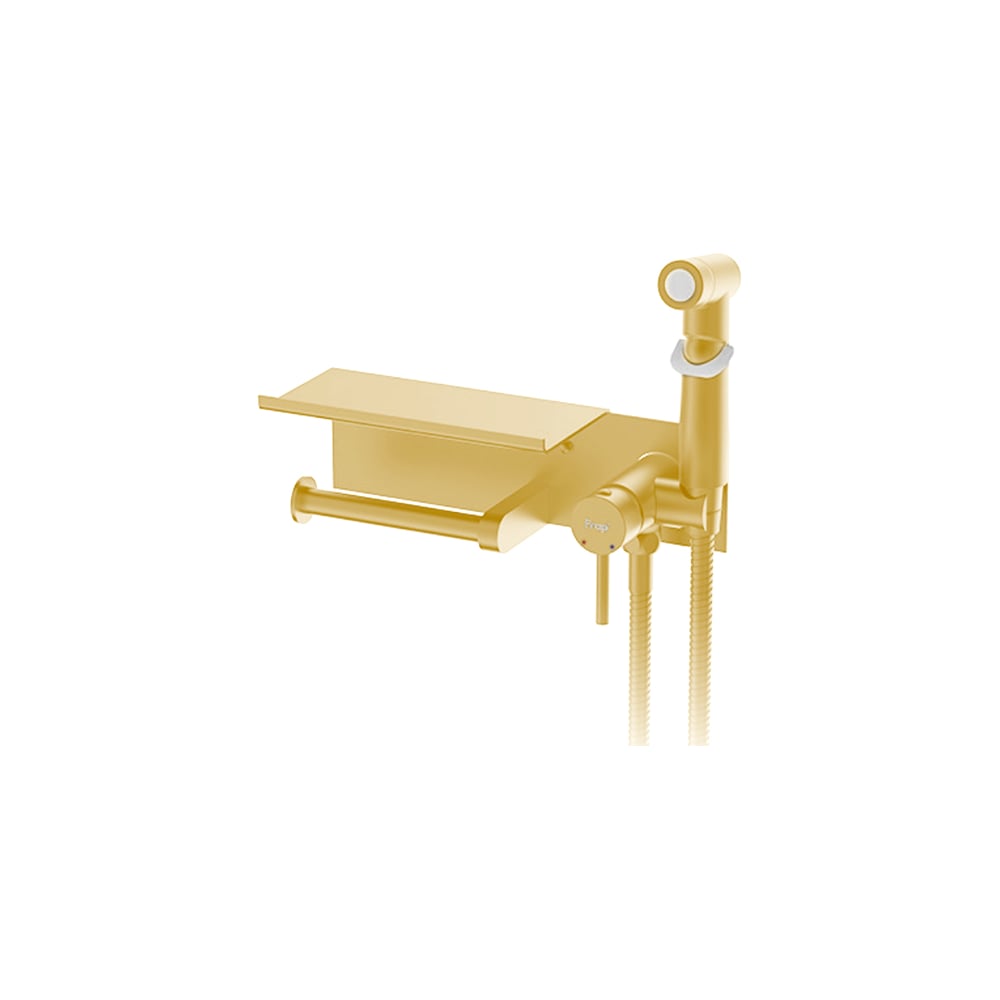 Изображение товара Гигиенический душ FRAP F2075-3 встраиваемый современный с лейкой и бумагодержателем