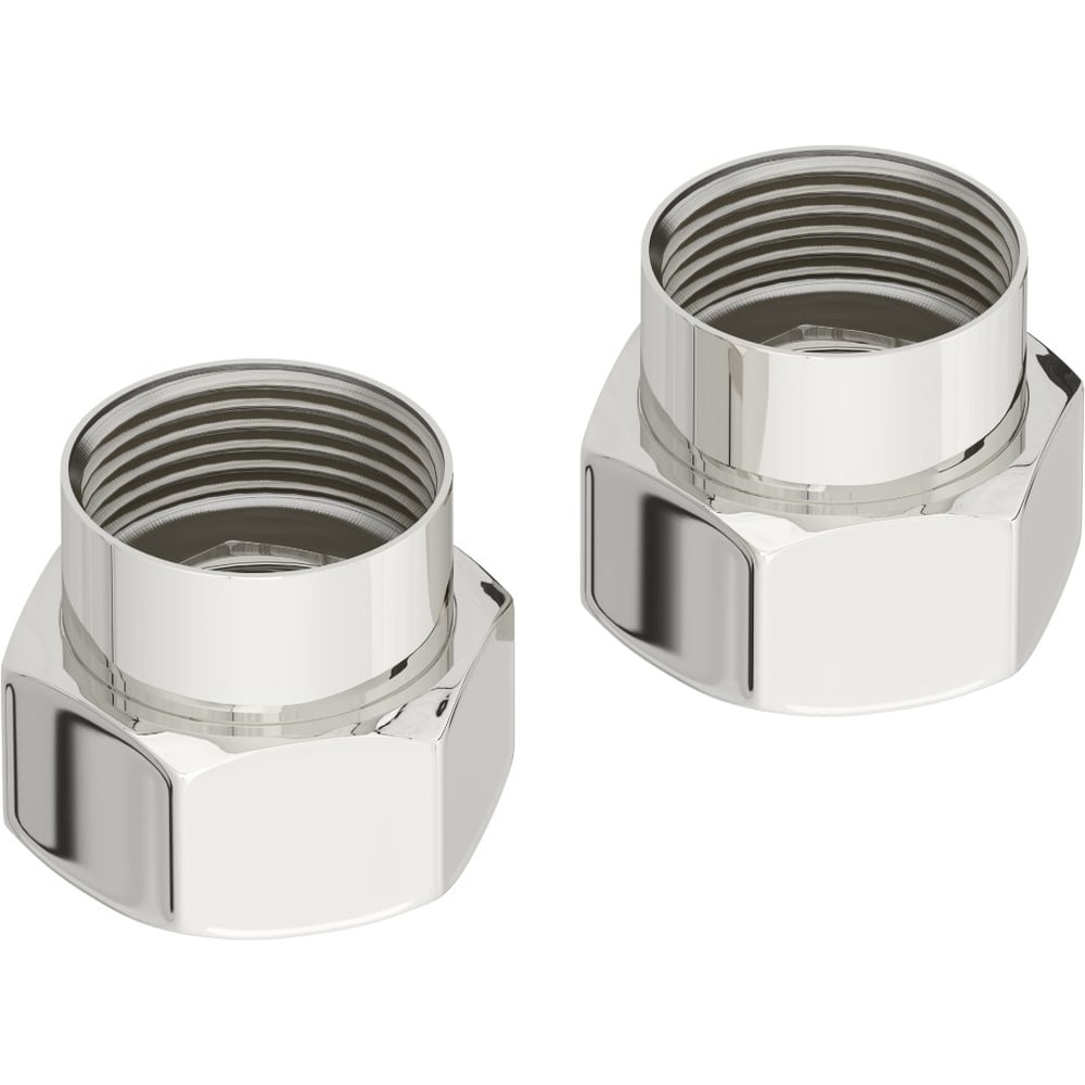 Изображение товара Комплект фитингов прямой Сунержа G 1 НГ х G 3/4 ВР 2 шт нержавейка без покрытия