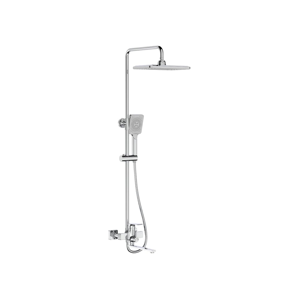 Изображение товара Душевая система FRAP F2471 с поворотным изливом и верхним душем хром