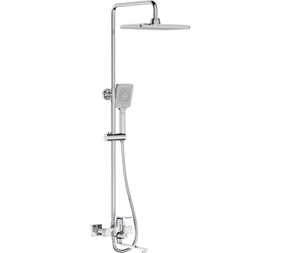 Изображение товара Душевая система FRAP с поворотным изливом, лейкой и верхним душем F2471
