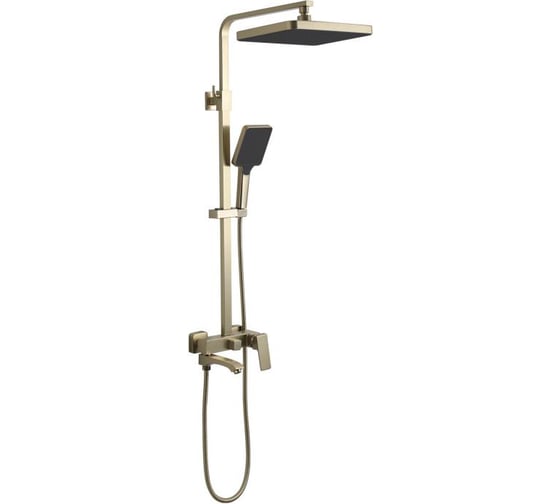 Изображение товара Душевая система FRAP с поворотным изливом, лейкой и верхним душем F2476-3