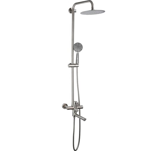 Изображение товара Душевая система FRAP с поворотным изливом, лейкой и верхним душем F24801