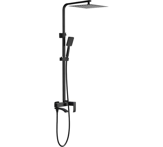 Изображение товара Душевая система FRAP с поворотным изливом, лейкой и верхним душем F24803-16