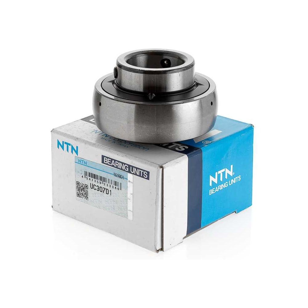 Изображение товара Подшипник NTN UC307D1 80x35x25 мм шариковый однорядный радиальный универсальный