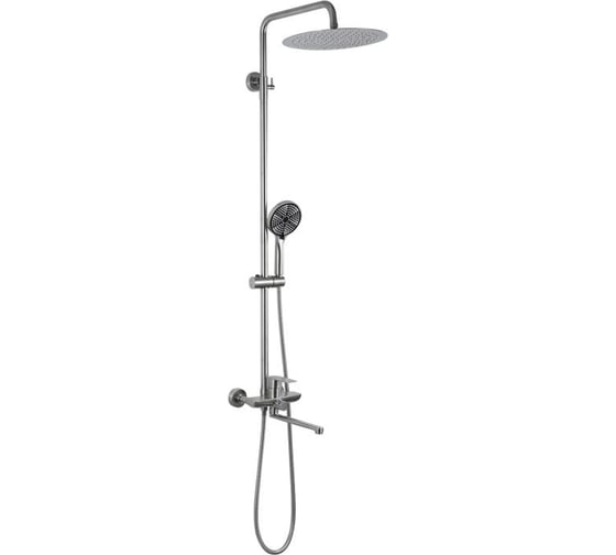 Изображение товара Душевая система FRAP с поворотным изливом, лейкой и верхним душем F24806