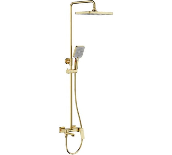 Изображение товара Душевая система FRAP с поворотным изливом, лейкой и верхним душем F2487-3