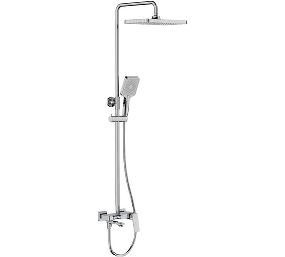 Изображение товара Душевая система FRAP с поворотным изливом, лейкой и верхним душем F2487