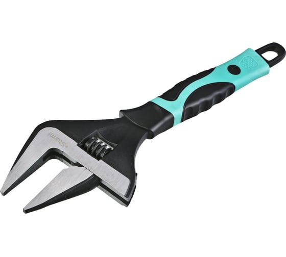 Изображение товара Разводной ключ с тонкими губками Sturm, 300 мм, зев 60мм, фосфатированный, 1045-27-300SP