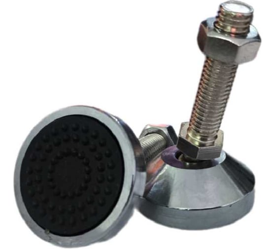 Изображение товара Опора UnitMC регулируемая шарнирная 50хМ12х50 (основание сталь, винт сталь) 400203 50хМ12х50