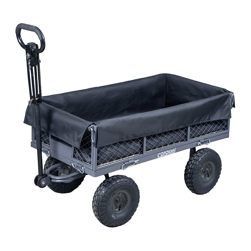 Изображение товара Вкладыш тканевый для садовой тележки Сорокин 9.242 надежная защита и комфорт