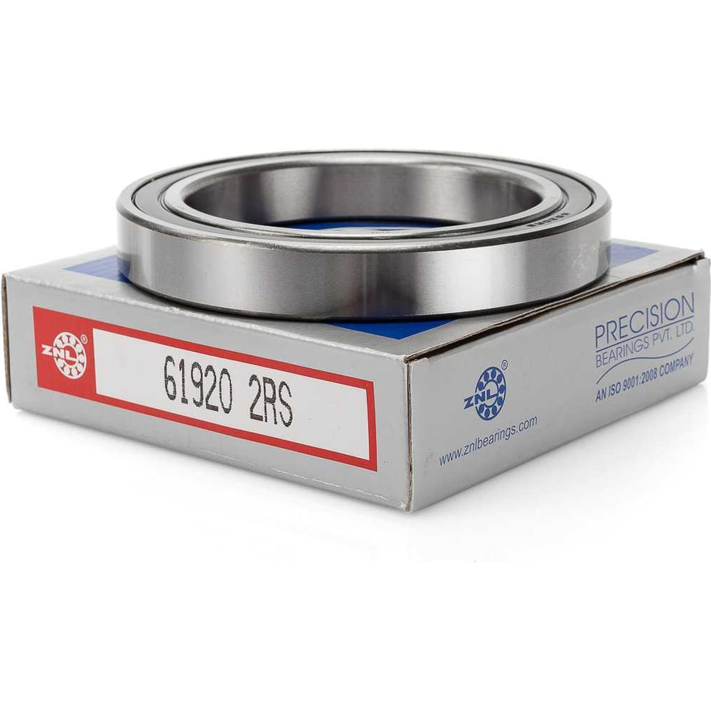 Изображение товара Подшипник ZNL 1000920 2RS (61920 2RS) 210460