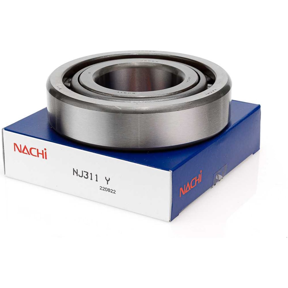 Изображение товара Радиальный однорядный роликовый подшипник Nachi NJ 311 120x120x29 мм