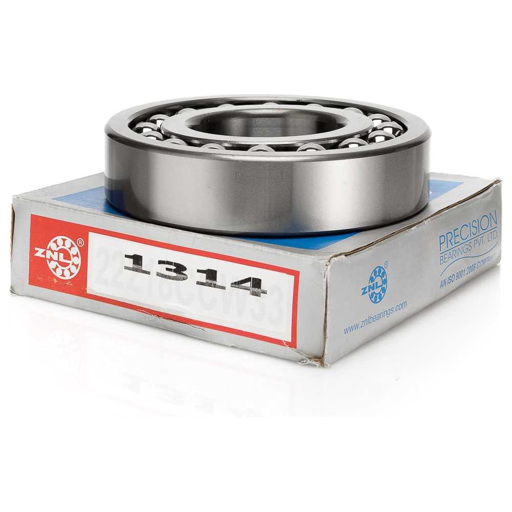 Изображение товара Подшипник ZNL 1314 шариковый двухрядный радиальный открыт ой