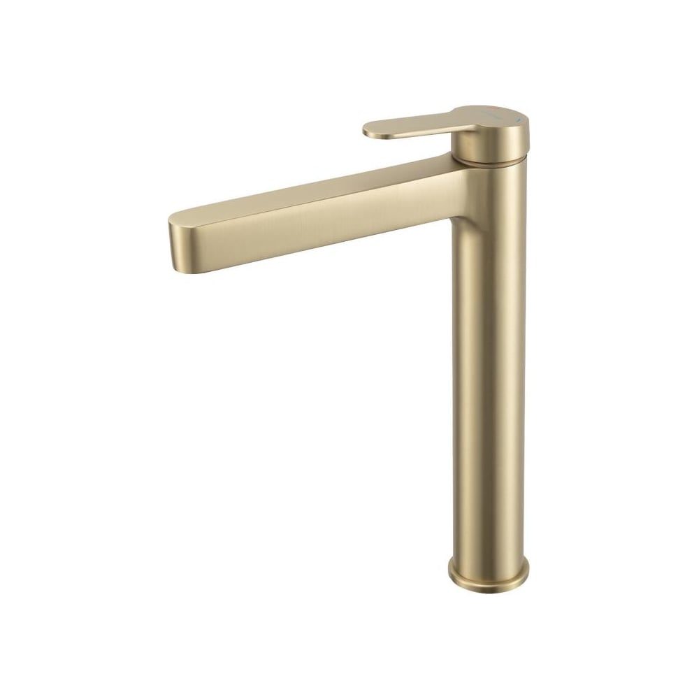 Изображение товара Современный однорычажный смеситель для умывальника GAPPO G1099-83 золотой сатин