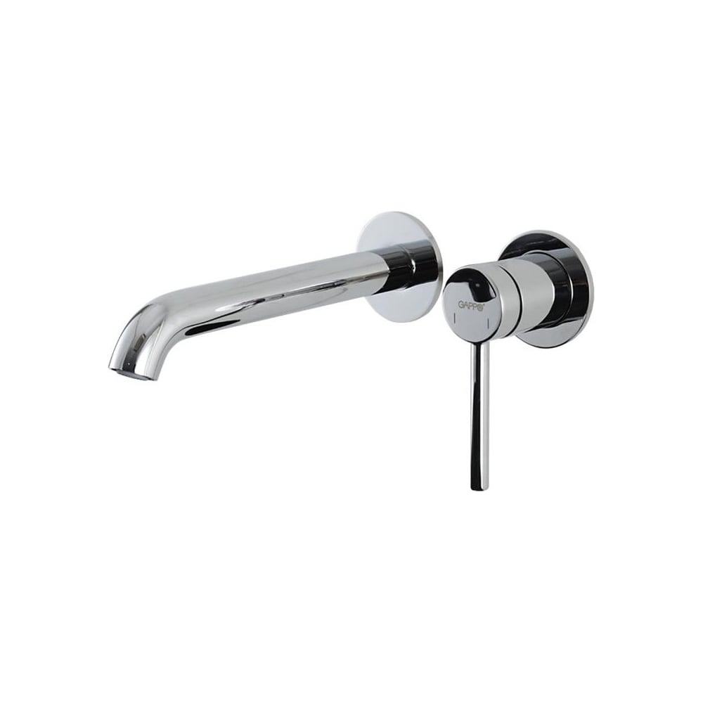 Изображение товара Современный хромированный встраиваемый смеситель для раковины G1206 от GAPPO