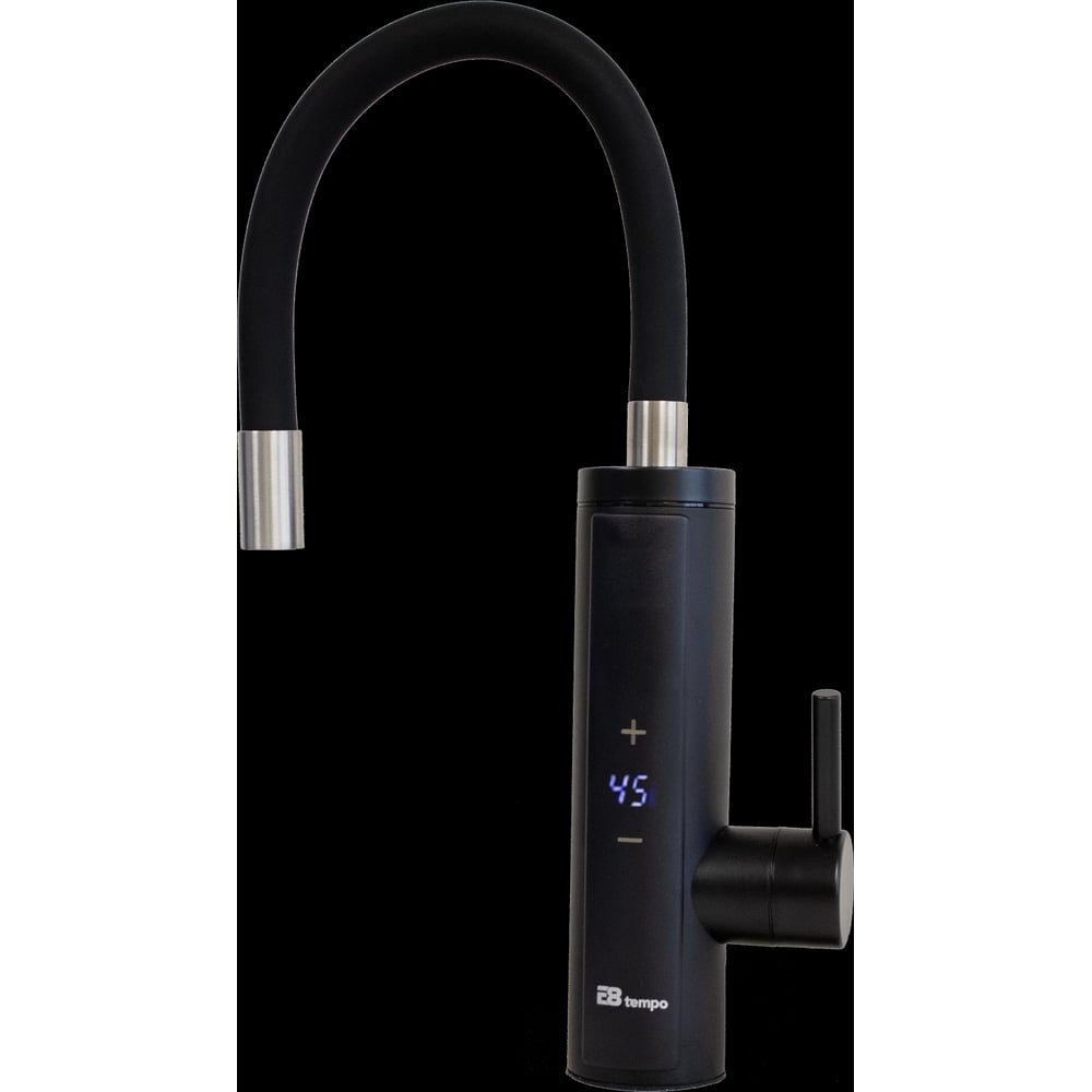 Изображение товара Проточный электрический водонагреватель E8tempo S4-19D черный для кухни и умывальника