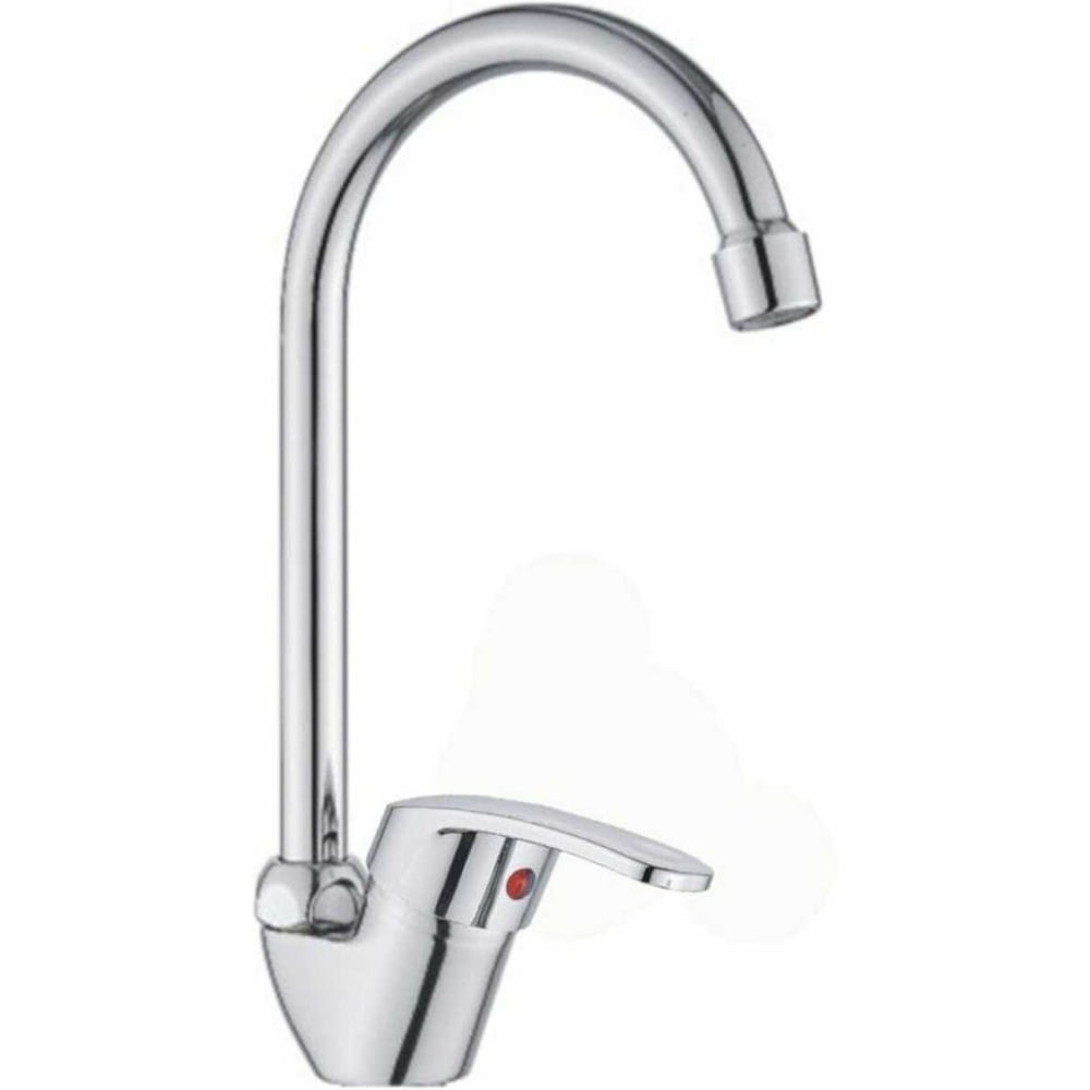 Изображение товара Смеситель для мойки GR с шаровым механизмом и высоким изливом 105142-GR