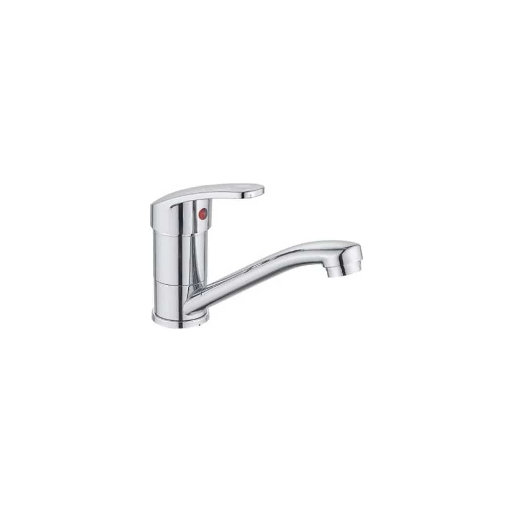 Изображение товара Смеситель для кухонной мойки GR шар короткий излив 180 мм хром