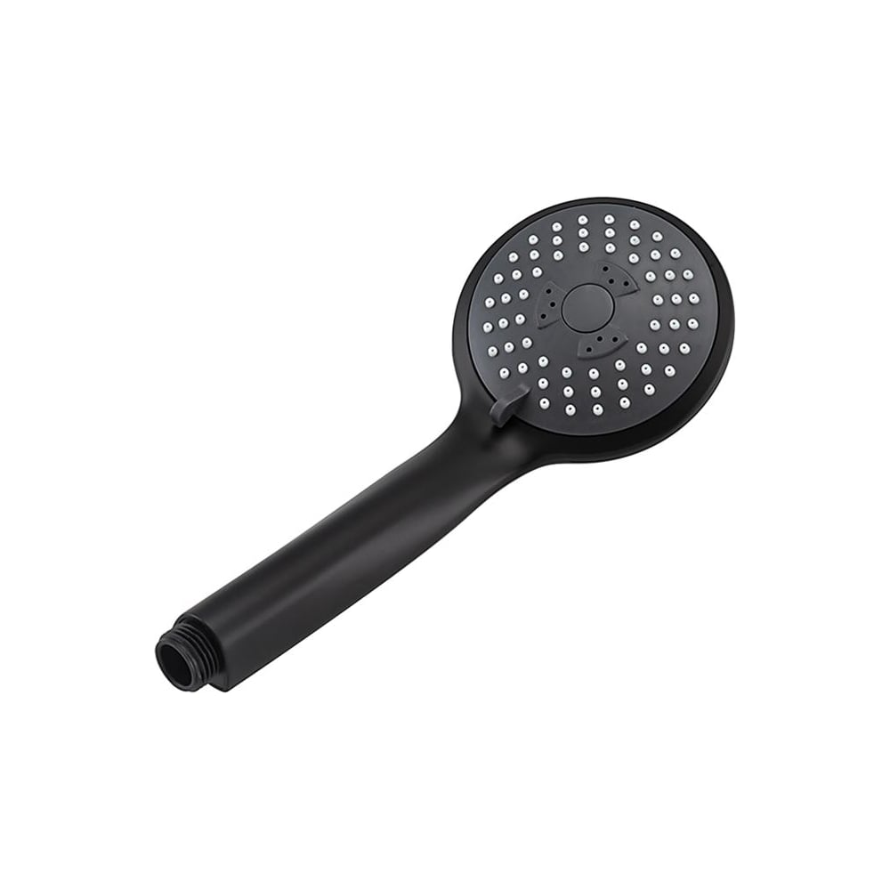 Изображение товара Лейка для душа FRAP F020 с 3 режимами, черная пластик, матовая поверхность