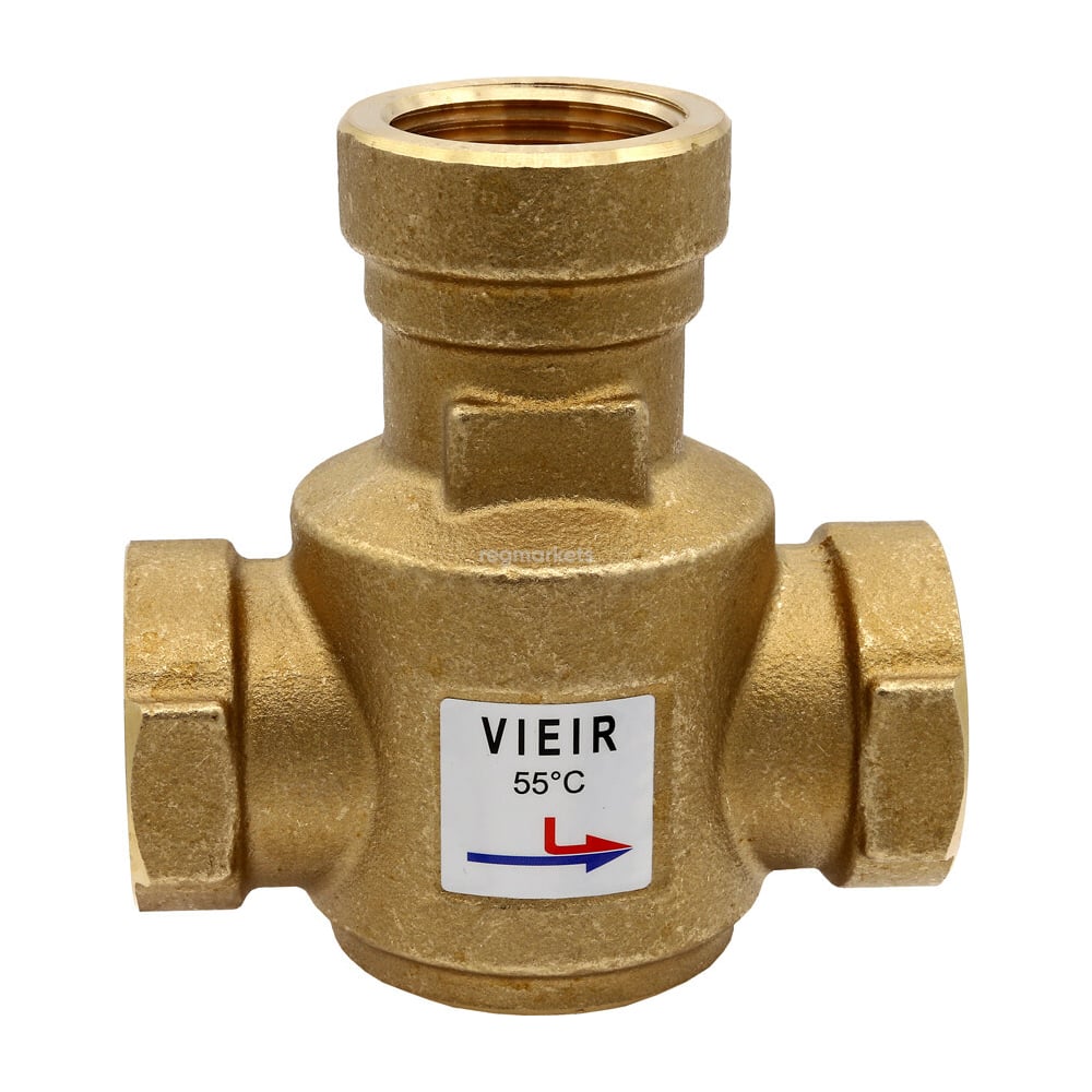 Изображение товара Трехходовой термостатический антиконденсационный клапан VIEIR VR238 1F 25 мм