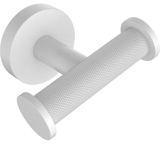 Изображение товара Крючок двойной для полотенец ViEir нержавеющая сталь, белый, V5502-F