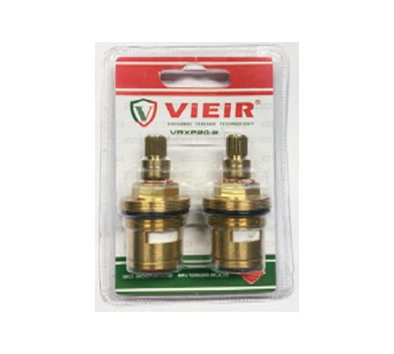 Изображение товара Кран-букса ViEir 20 шлицов эконом, универсальная, для кухонных и сантехнических смесителей, VRXP20-2