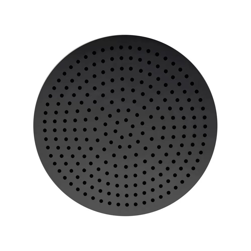 Изображение товара Лейка тропического душа круглая ViEir 20x20 см черная VR2103-20C для ванны и душа