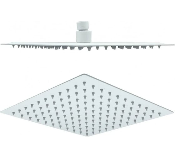 Изображение товара Лейка тропического душа квадратная ViEir 20×20 см верхний душ белая VR2102-20F