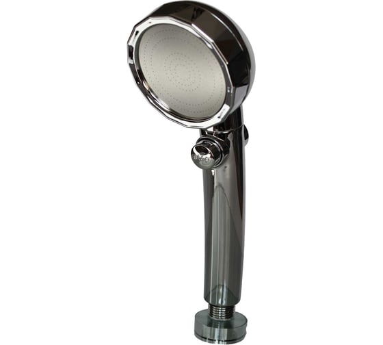 Изображение товара Лейка для душа с кнопкой ViEiR STOP, антипротечка, водосберегающая, универсальное подключение 1/2, MG05