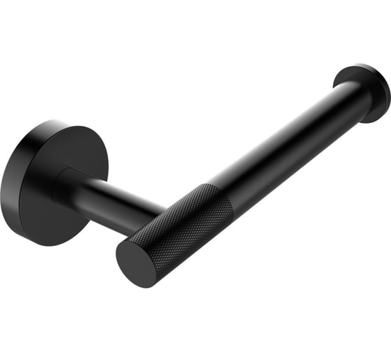 Изображение товара Держатель туалетной бумаги без крышки ViEir настенный, нержавеющая сталь, цвет черный, для санузла, V5509-C