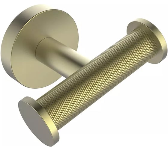 Изображение товара Крючок двойной для полотенец ViEir нержавеющая сталь, матовое золото, V5502-S