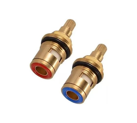 Изображение товара Кран-букса ViEir 24 шлицов, латунная, для смесителей кухни и ванной, универсальная, VRKP24-2