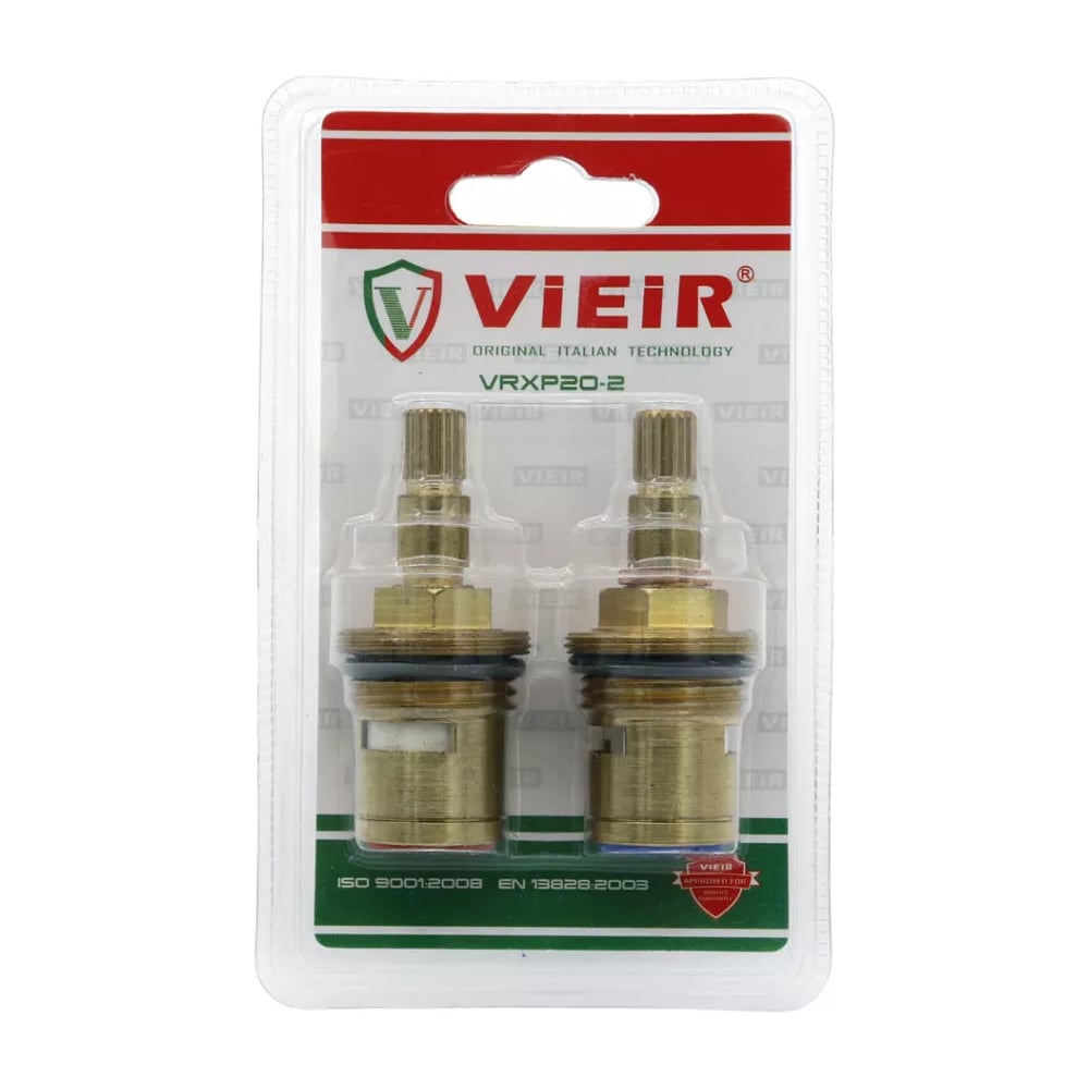 Изображение товара Кран-букса ViEir 24 шлицов универсальная для сантехники двухрычажных смесителей