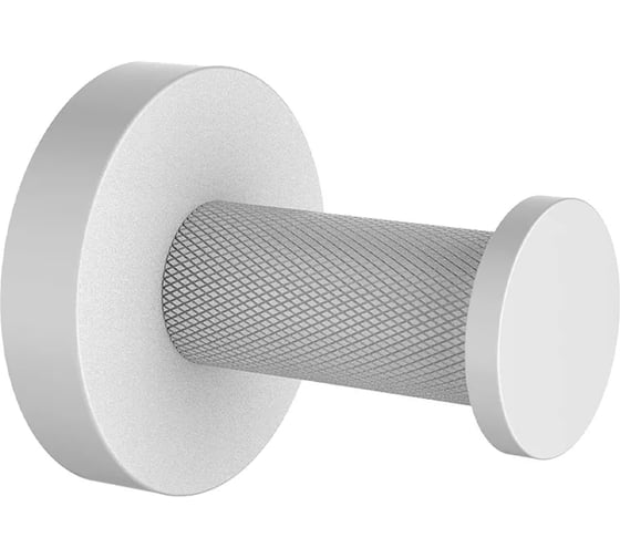 Изображение товара Крючок одинарный для полотенца ViEir нержавеющая сталь, белый, V5501-F