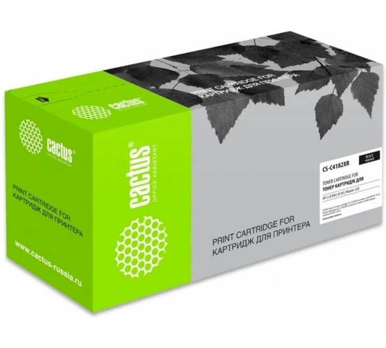 Изображение товара Картридж лазерный Cactus CS-C4182X черный, 20000страниц, для HP LJ 8100/8150/Mopier 320 без чипа 807166