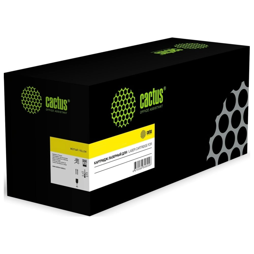 Изображение товара Картридж лазерный Cactus CS-TK5345Y желтый 9000 страниц для Kyocera