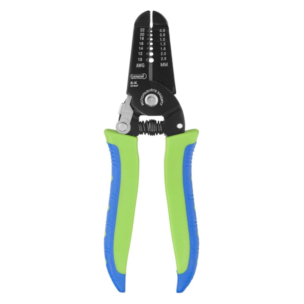 Изображение товара Клещи для снятия изоляции General Lighting Systems 6-К профессиональные с ножами