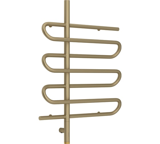 Изображение товара Полотенцесушитель Сунержа РЭБ ЭПАТАЖ 3.0 800х600 МЭМ левый Матовое золото 032-5850-8060