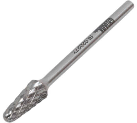 Изображение товара Борфреза твердосплавная сфероконическая (6x13x3x51 мм; L061303; двойная насечка) Булава 002027