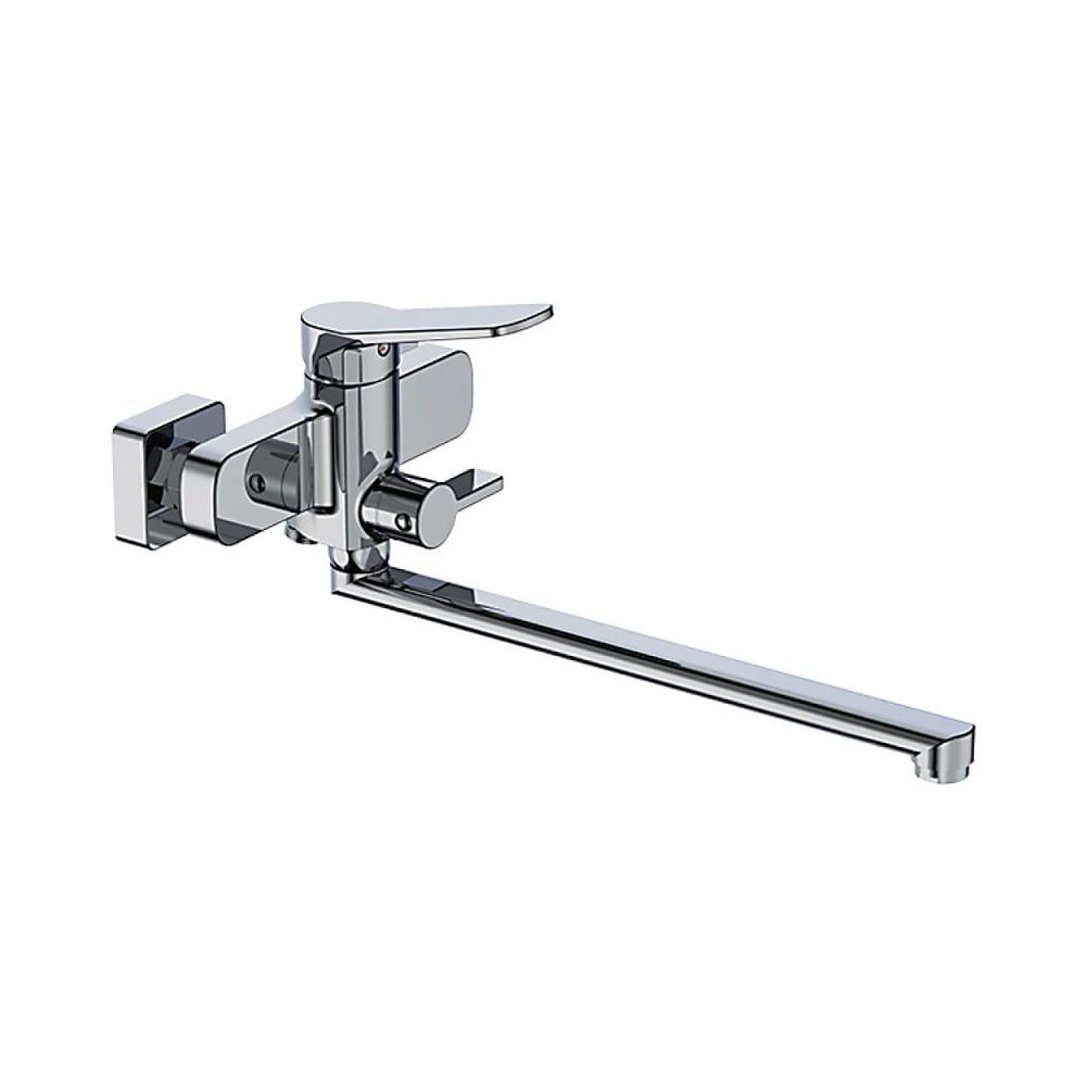 Изображение товара Смеситель для ванны FRAP с изливом и дивертором F2261 хромированный современный дизайн