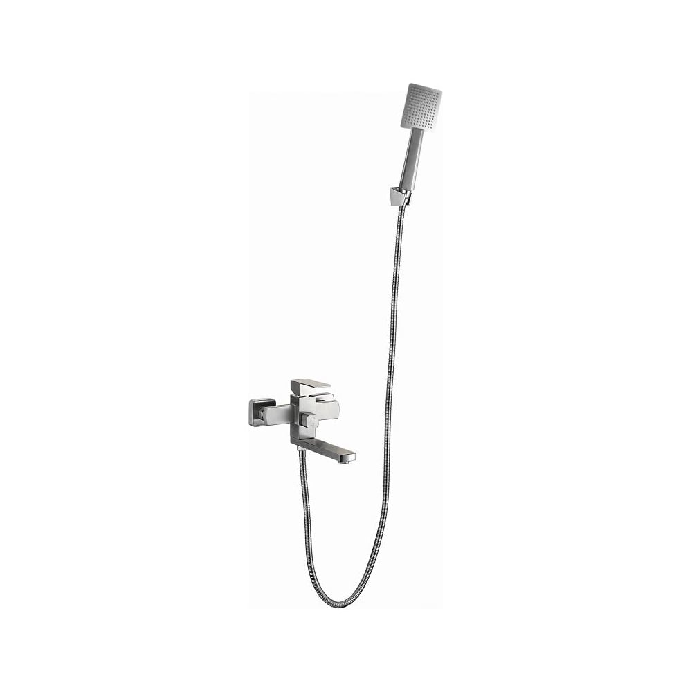 Изображение товара Смеситель для ванны FRAP с изливом и дивертором F32802 сатин