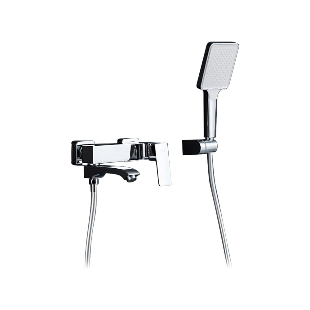 Изображение товара Смеситель для ванны FRAP F3276 с поворотным изливом хромированный современный дизайн