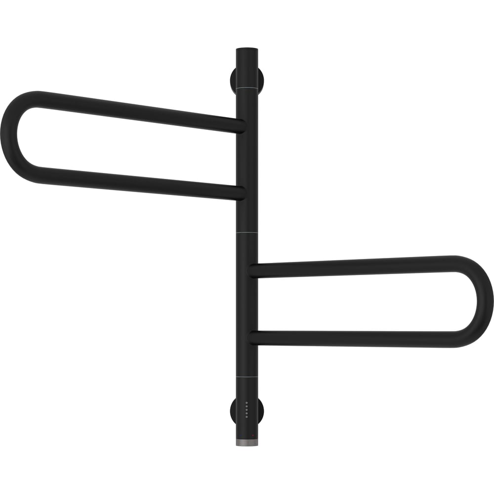 Изображение товара Полотенцесушитель Сунержа ЭПС ПАРЕО 4.0-2С 567х535 черный матовый электронагреватель