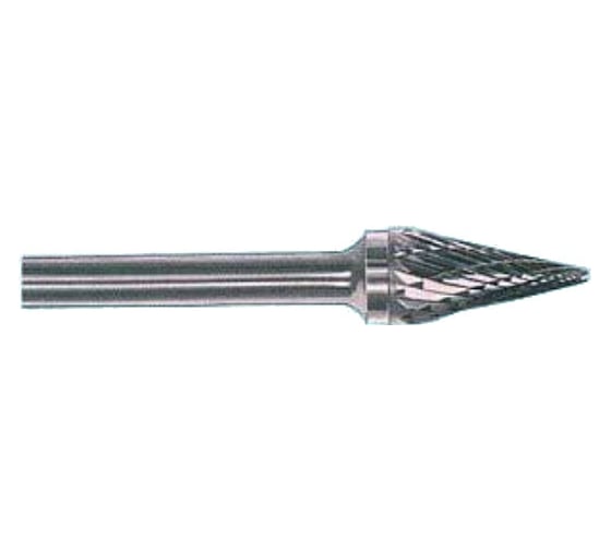 Изображение товара Борфреза твердосплавная коническая М04 13x03 (4x13x3х40 мм; 14 градусов; Х-образная насечка) CNIC 59453