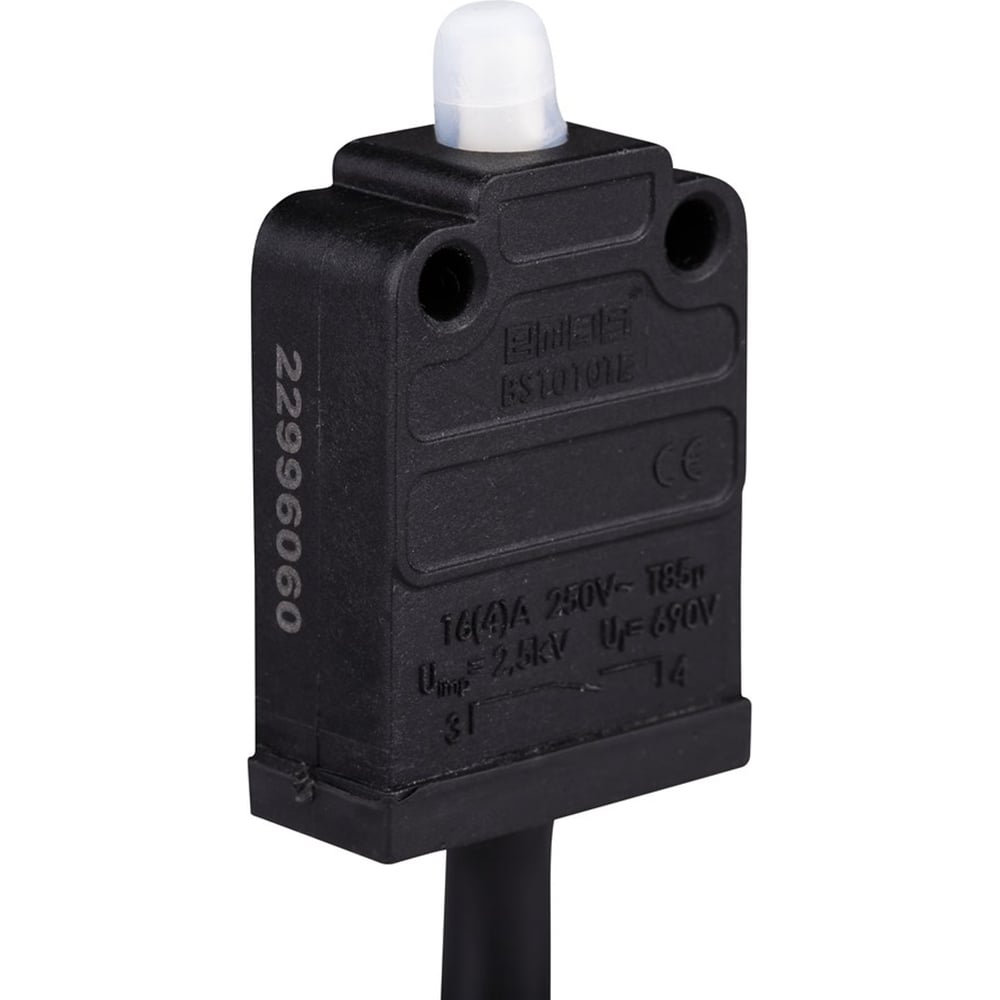 Изображение товара Мини-выключатель EMAS IP67 с кабелем 1м модель BS1010TX1