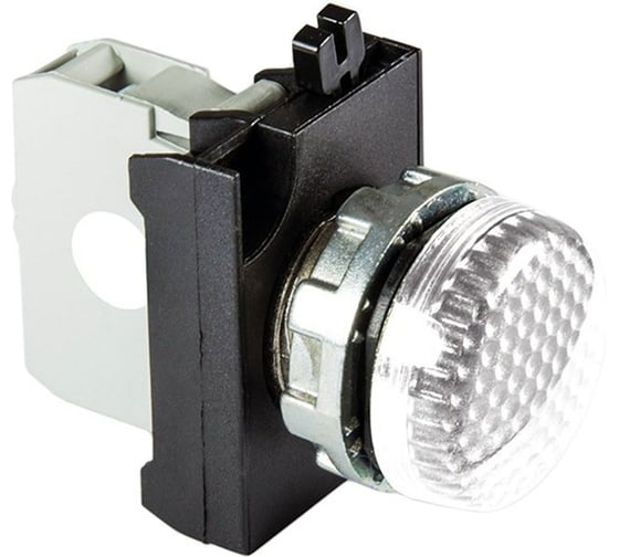 Изображение товара Сигнальная арматура с блоком подсветки EMAS CBC (белый светодиод, 110В AC/DC), белый цвет, серия CM, IP65 CM0C0XB