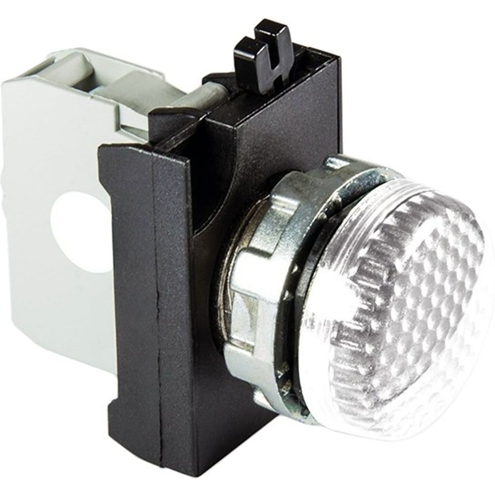 Изображение товара Сигнальная арматура с блоком подсветки EMAS CBN (белый светодиод, 220В DC), белый цвет, серия CM, IP65 CM0N0XB